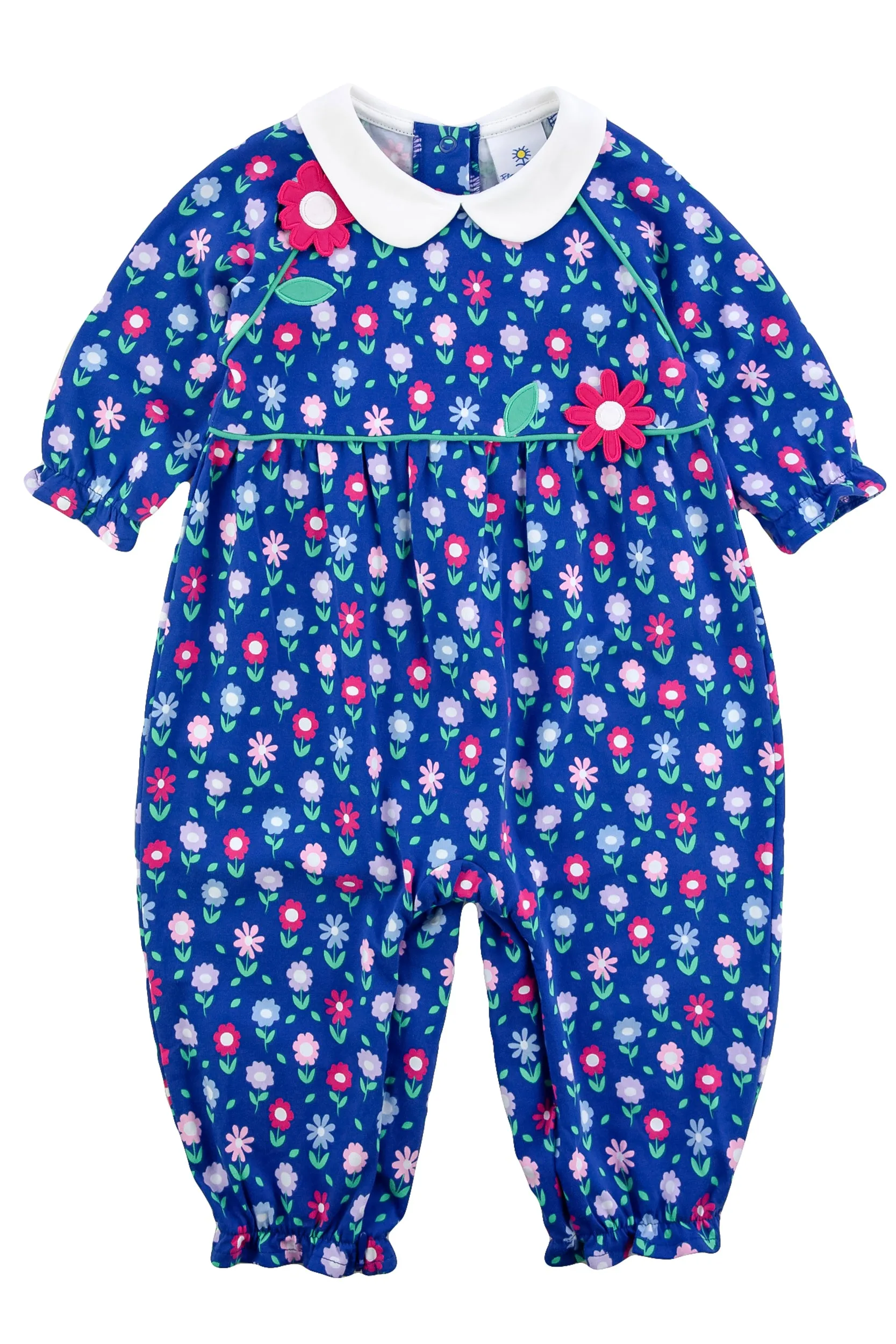 Floral Knit Longall With Flowers
