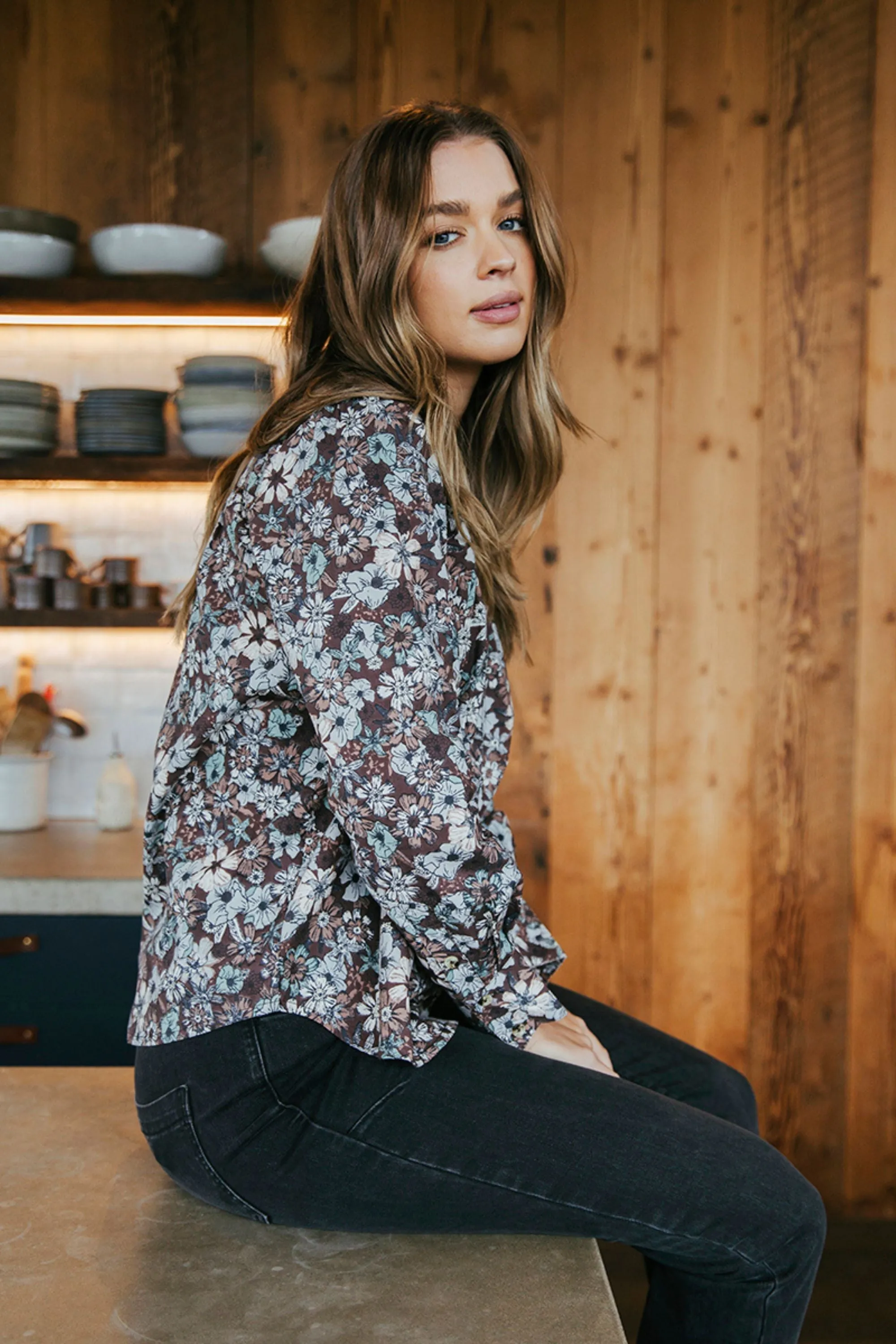 FLORAL MEADOW BLOUSE - 5532008