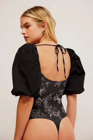 Free People Prairie Rose Bodysuit