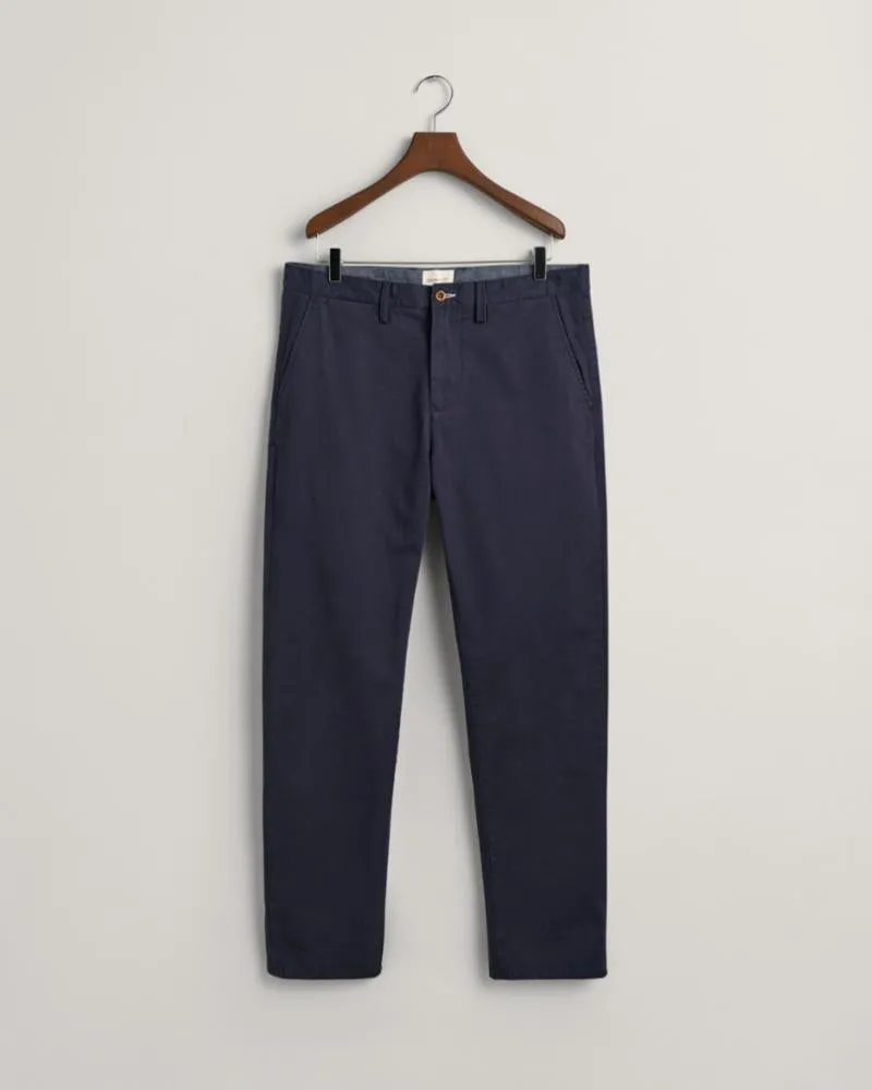 Gant Apparel Mens REGULAR TWILL CHINOS 410/MARINE