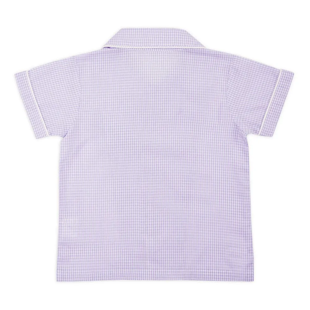 Girl Nightsuit, Lilac 6-24 Months