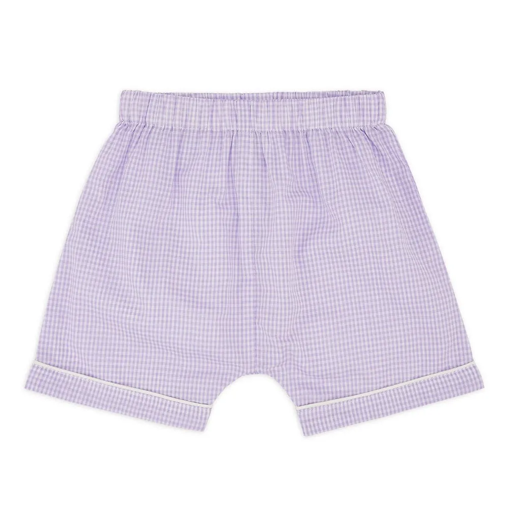 Girl Nightsuit, Lilac 6-24 Months