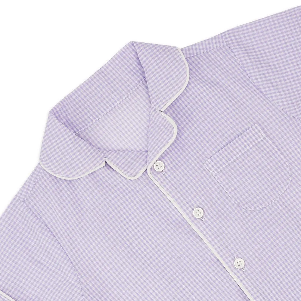 Girl Nightsuit, Lilac 6-24 Months