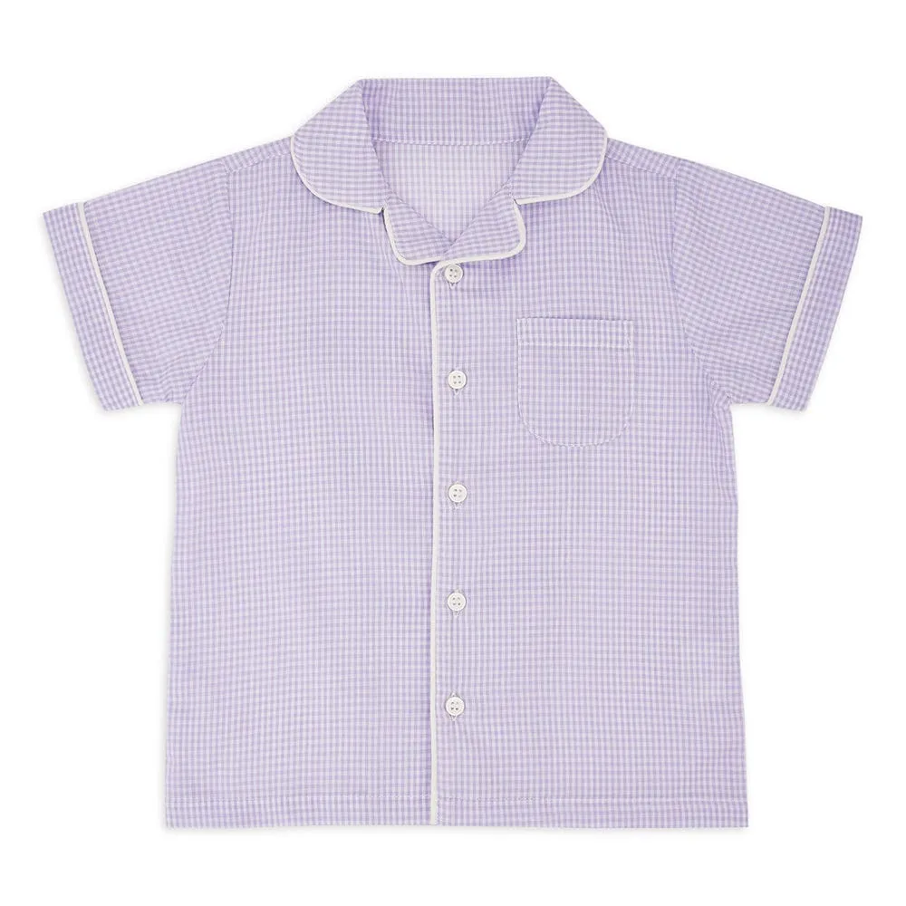 Girl Nightsuit, Lilac 6-24 Months