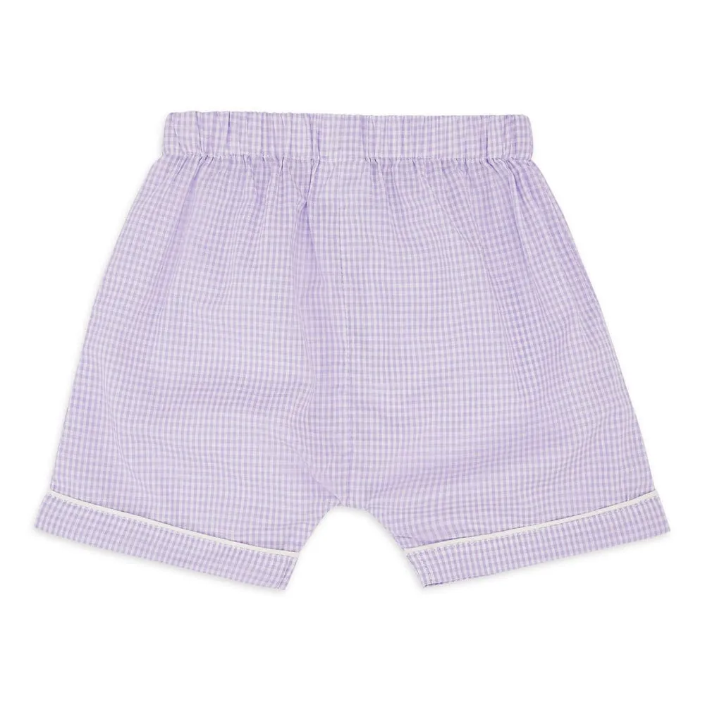 Girl Nightsuit, Lilac 6-24 Months