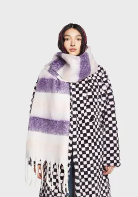 Hibernation Station Striped Scarf