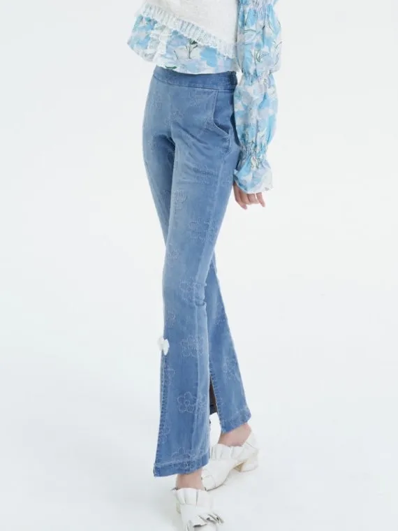 High Elastic High Waist Slim Fit Jeans
