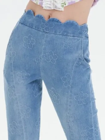 High Elastic High Waist Slim Fit Jeans