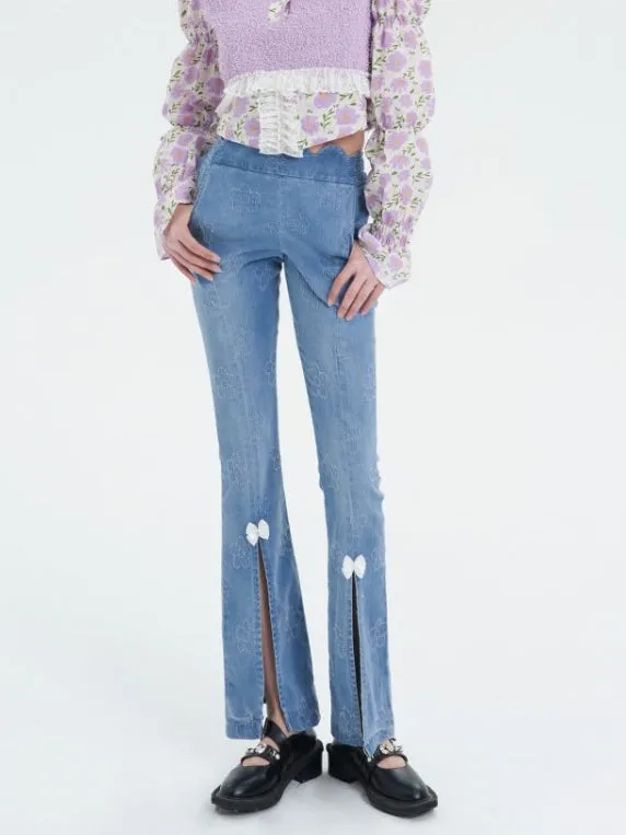 High Elastic High Waist Slim Fit Jeans