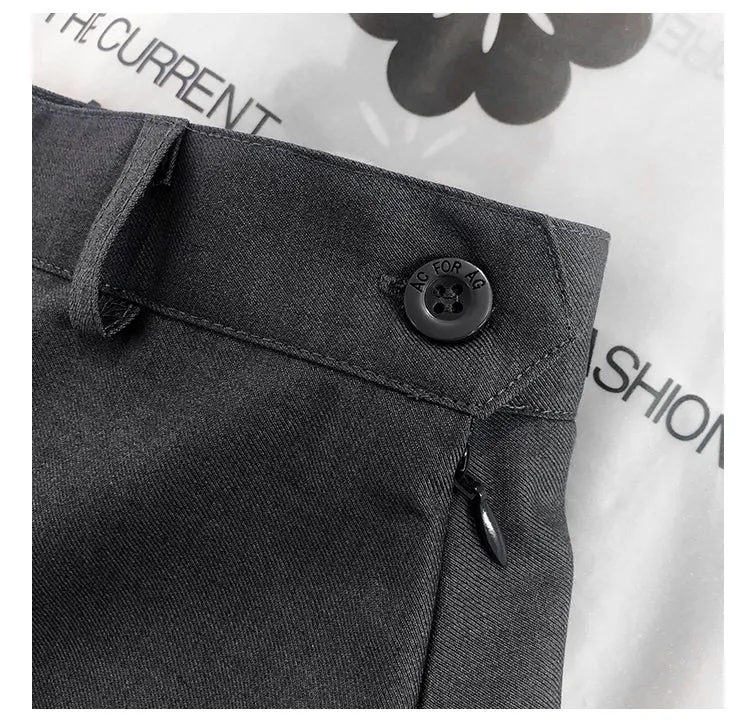 High Waist College Skirt