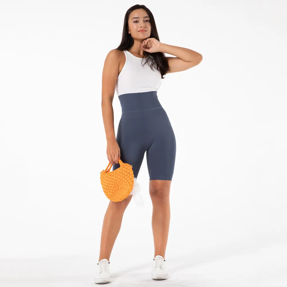 High Waist Seamless Fitness Exercise Workout Yoga Shorts