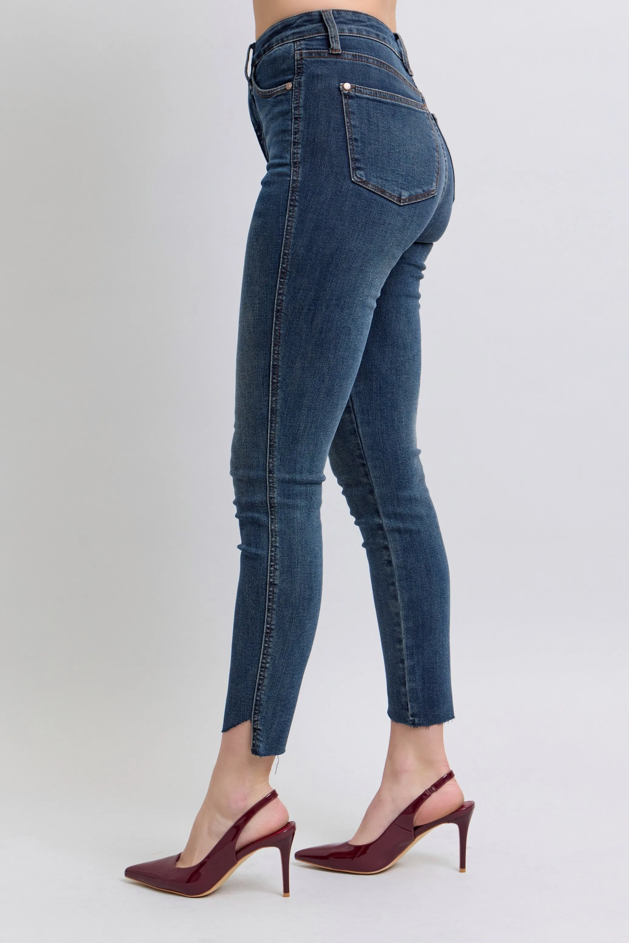 HW Tummy Control Step Hem Skinny JB118