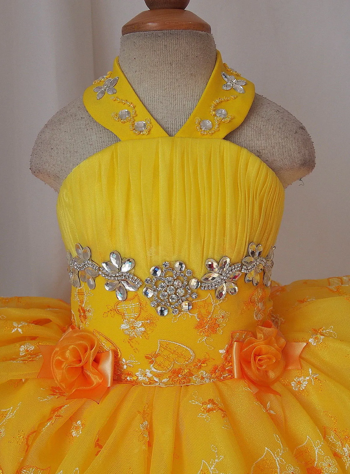 Infant/toddler/kids/children Girl's Pageant/prom Dress/clothing 1-4T G032-6