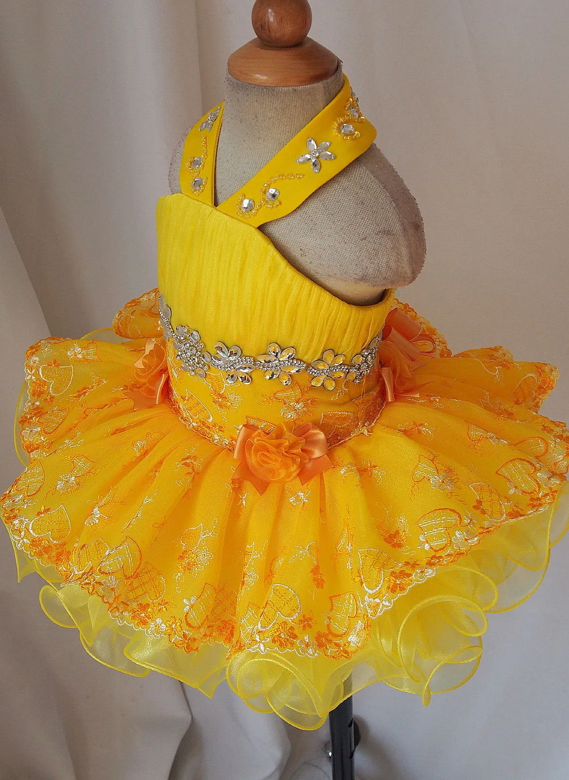 Infant/toddler/kids/children Girl's Pageant/prom Dress/clothing 1-4T G032-6