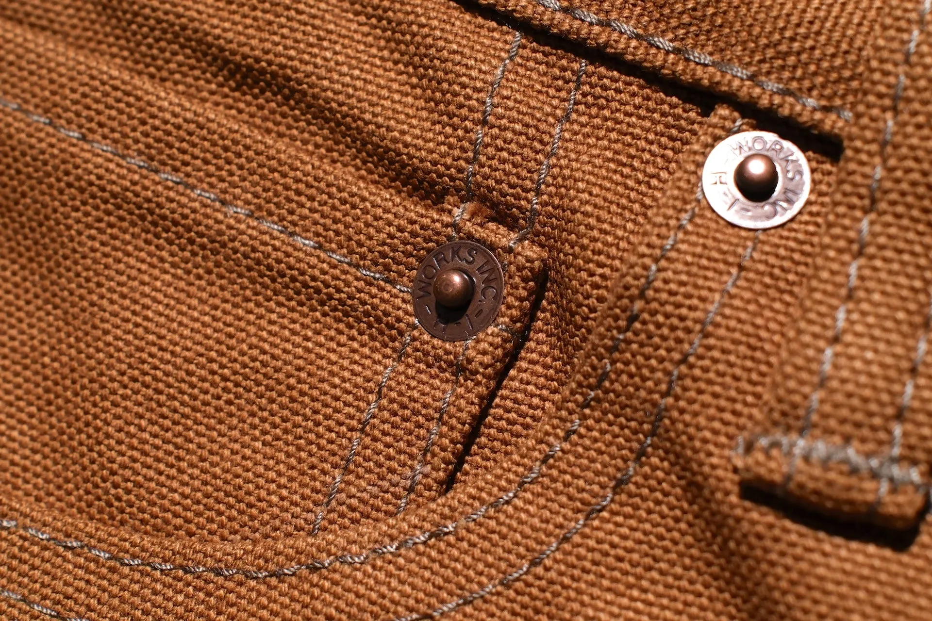 Iron Heart 17oz 777D Duck Canvas Trousers (Super Slim Tapered Fit)