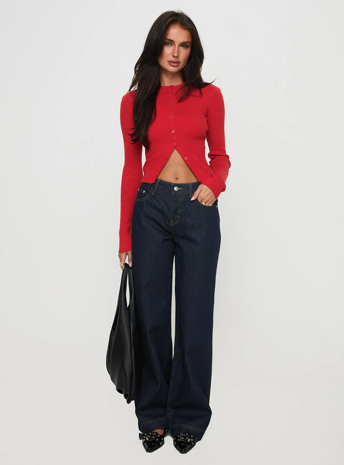 Jankins Baggy Jeans Dark Blue Wash