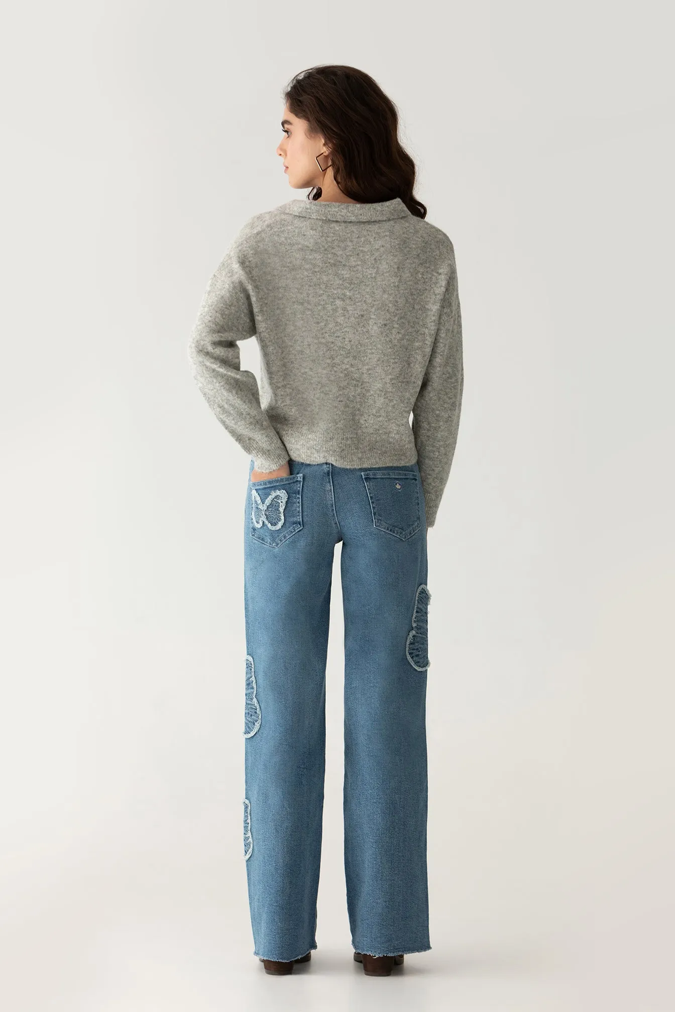 JEANS MARIPOSAS
