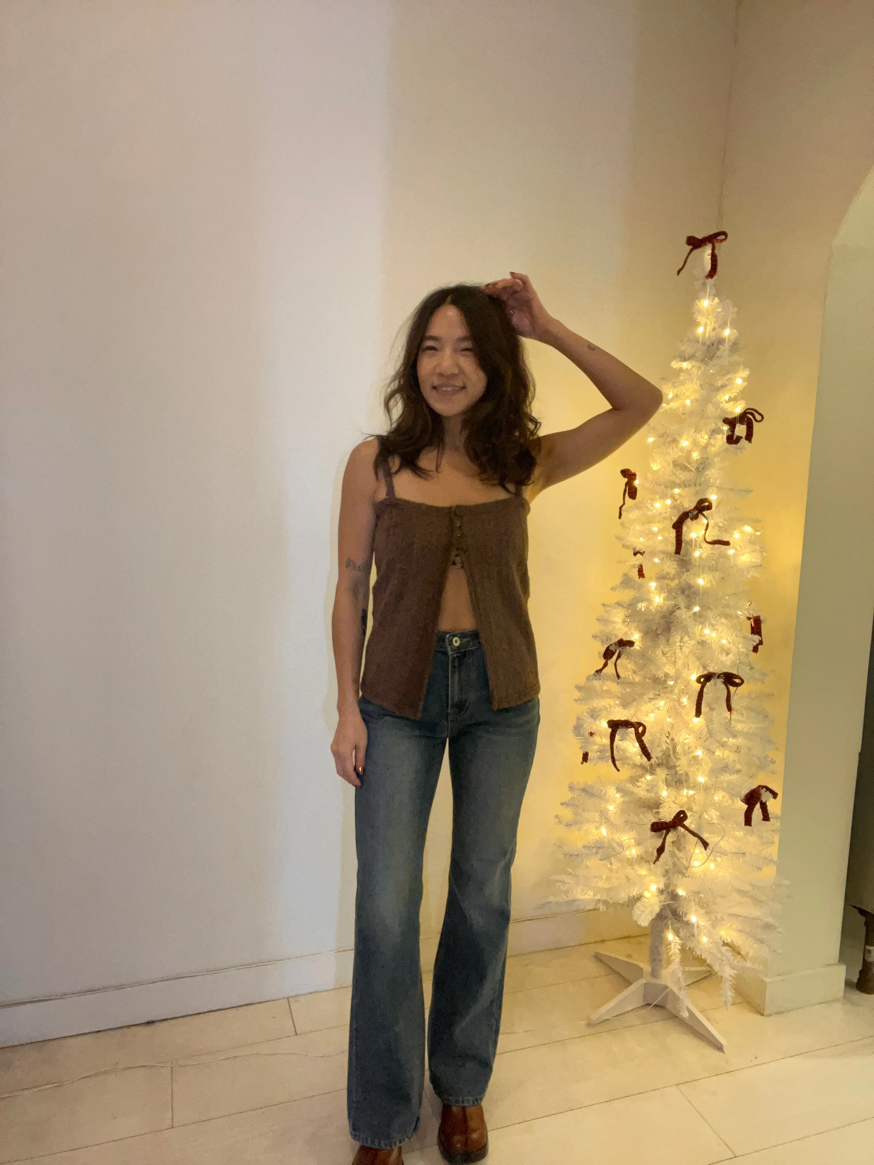 JUME High waisted bootcut jeans