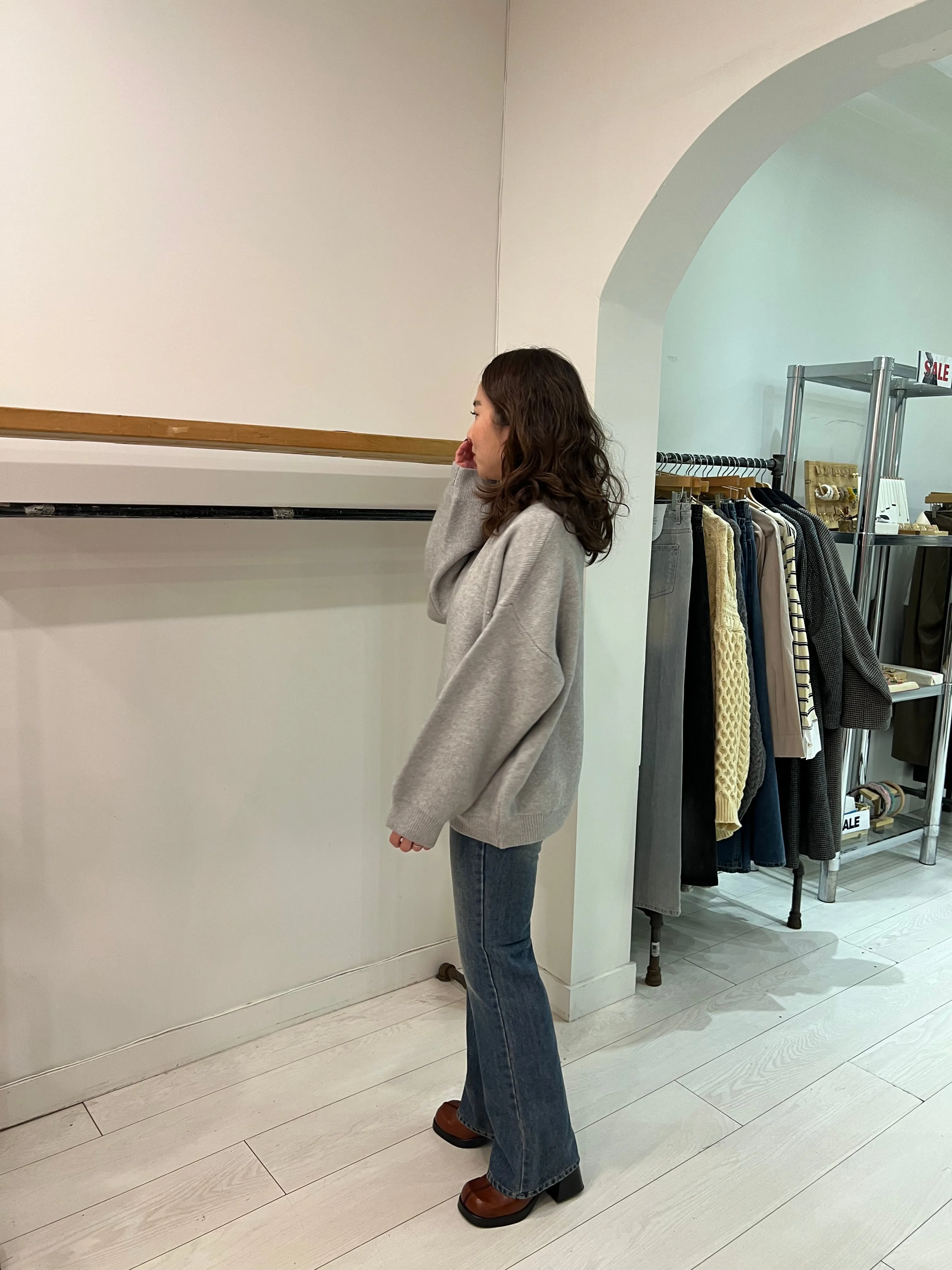JUME High waisted bootcut jeans