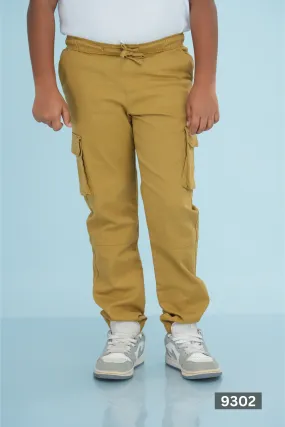 JUNIOR CARGO TWILL ESSENTIAL PANT - KHAKI