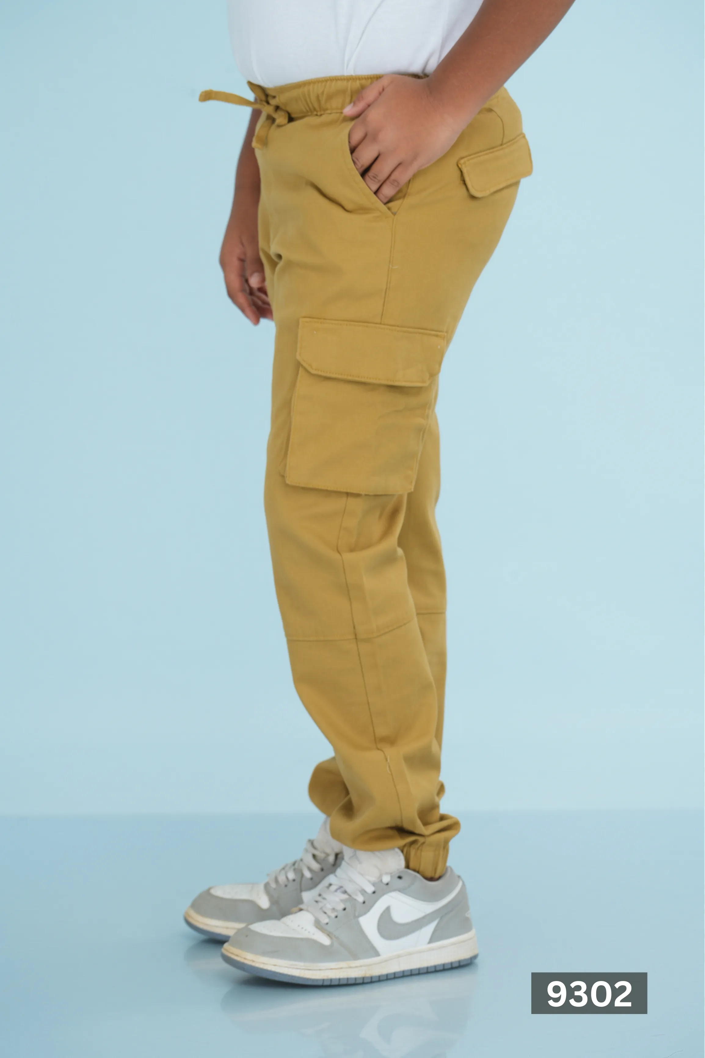 JUNIOR CARGO TWILL ESSENTIAL PANT - KHAKI