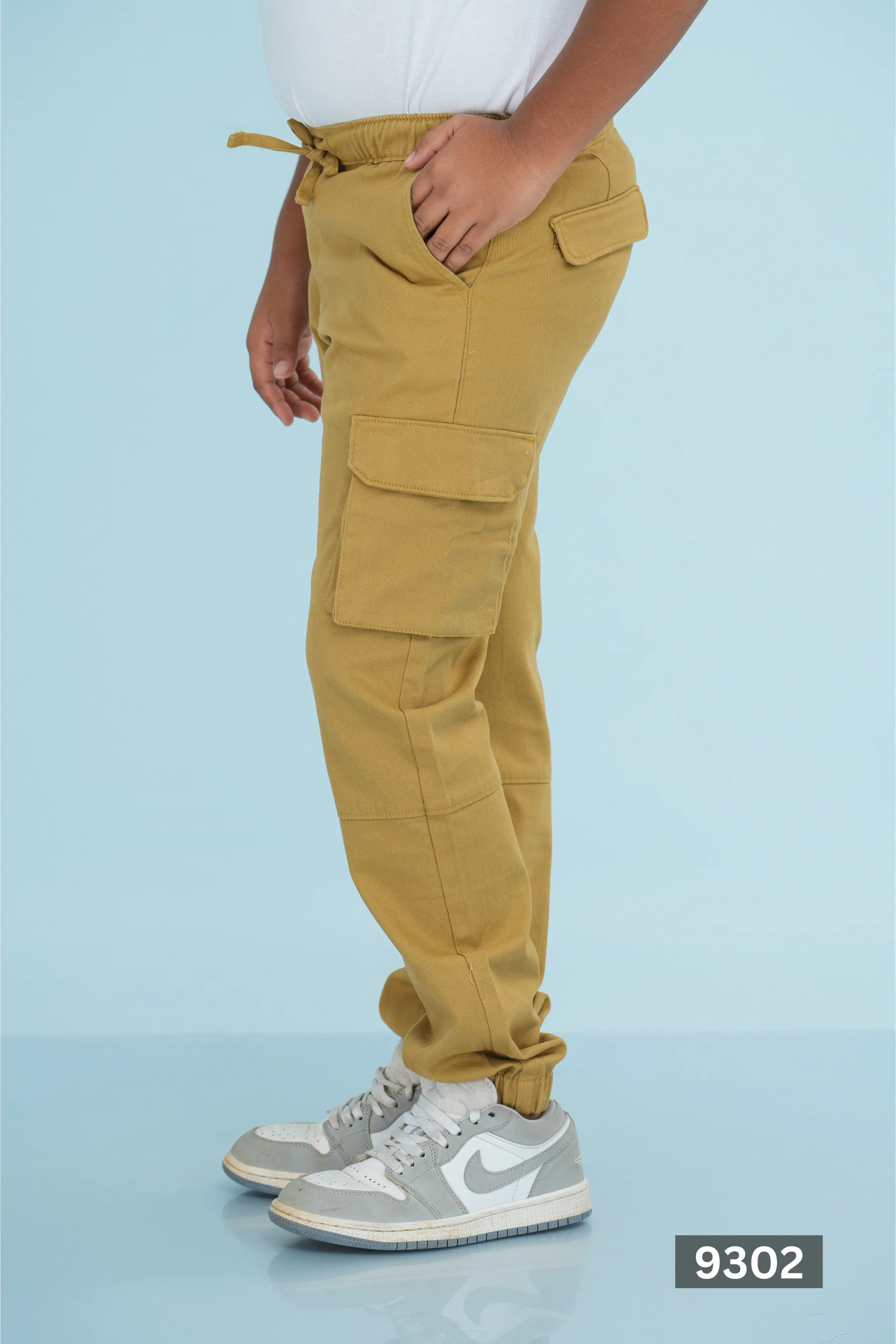JUNIOR CARGO TWILL ESSENTIAL PANT - KHAKI