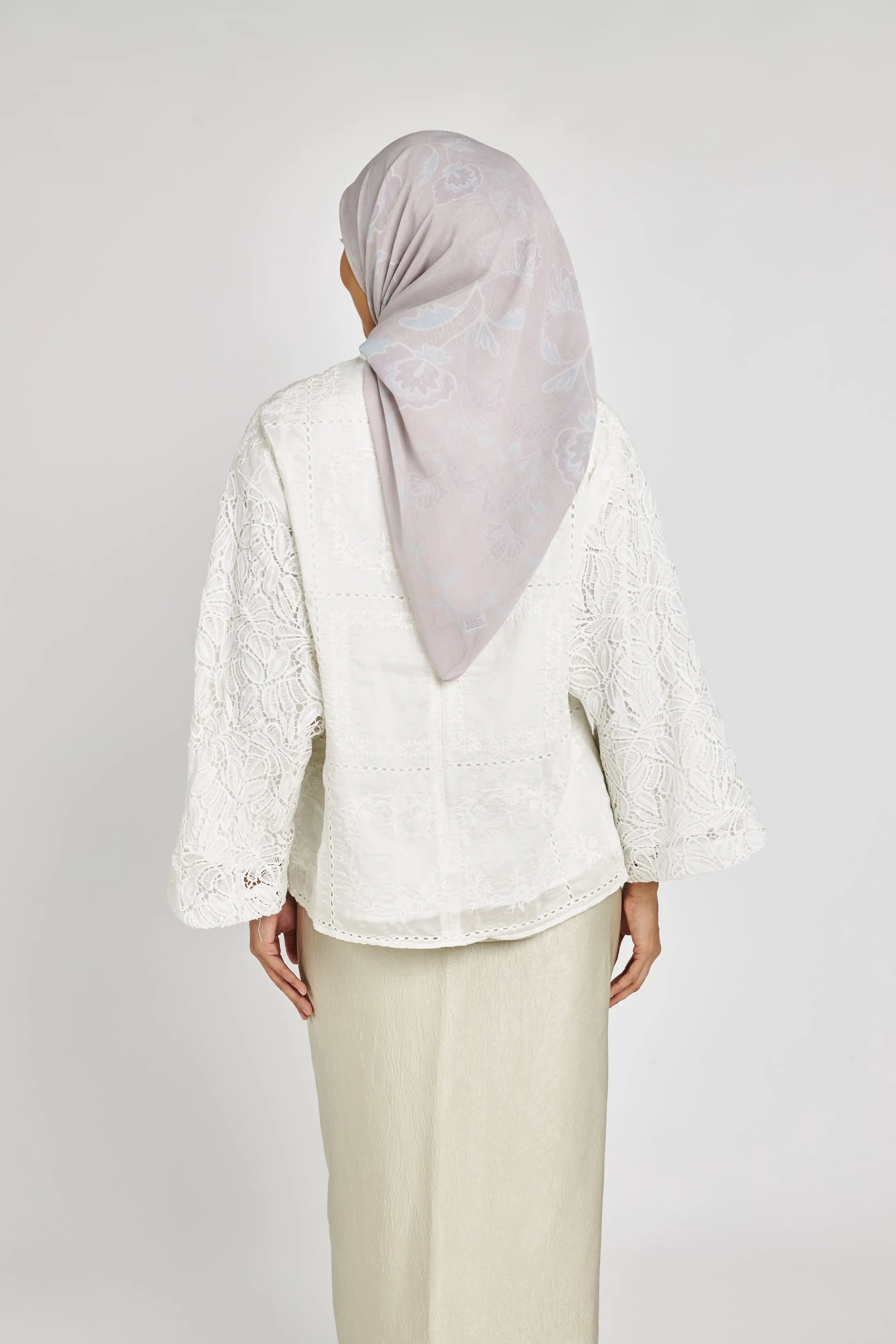 Kusuma Nude Square Scarf