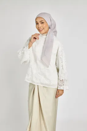 Kusuma Nude Square Scarf