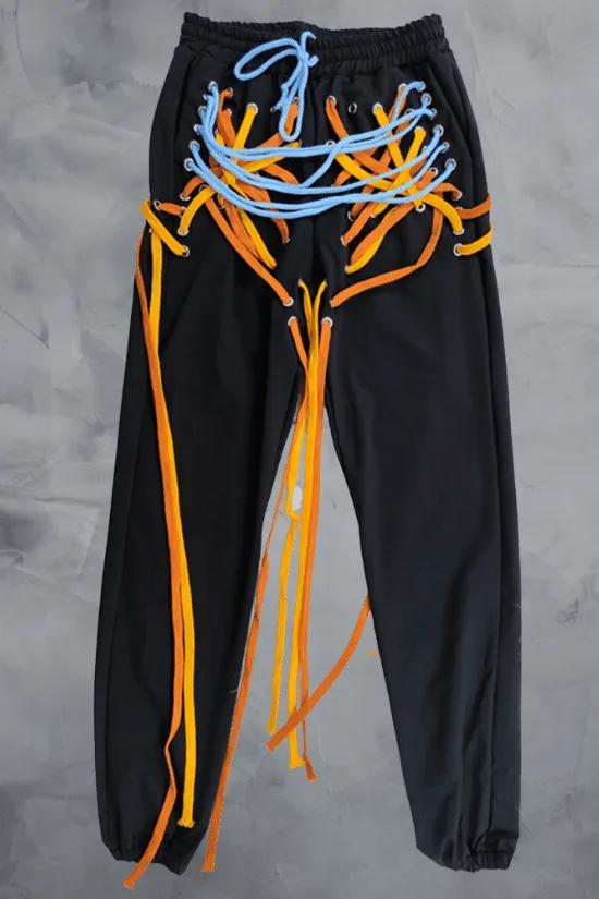 Lora Eyelet Drwastring Trousers.