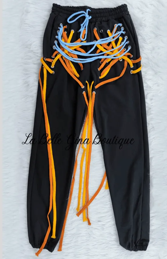 Lora Eyelet Drwastring Trousers.
