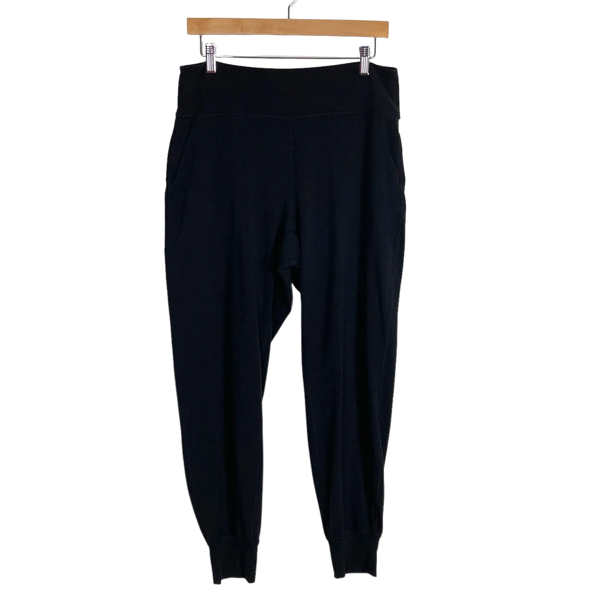 Lululemon Black with Pockets Joggers- Size 12 (Inseam 27")