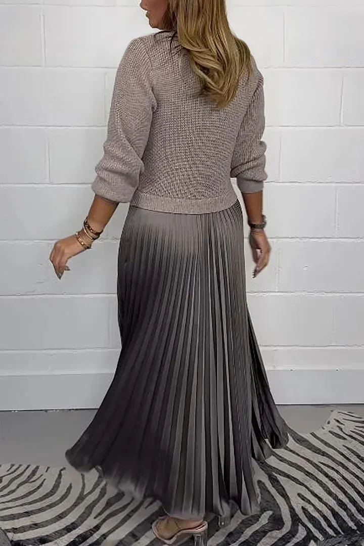 Maya - Jumper with Maxi Skirt