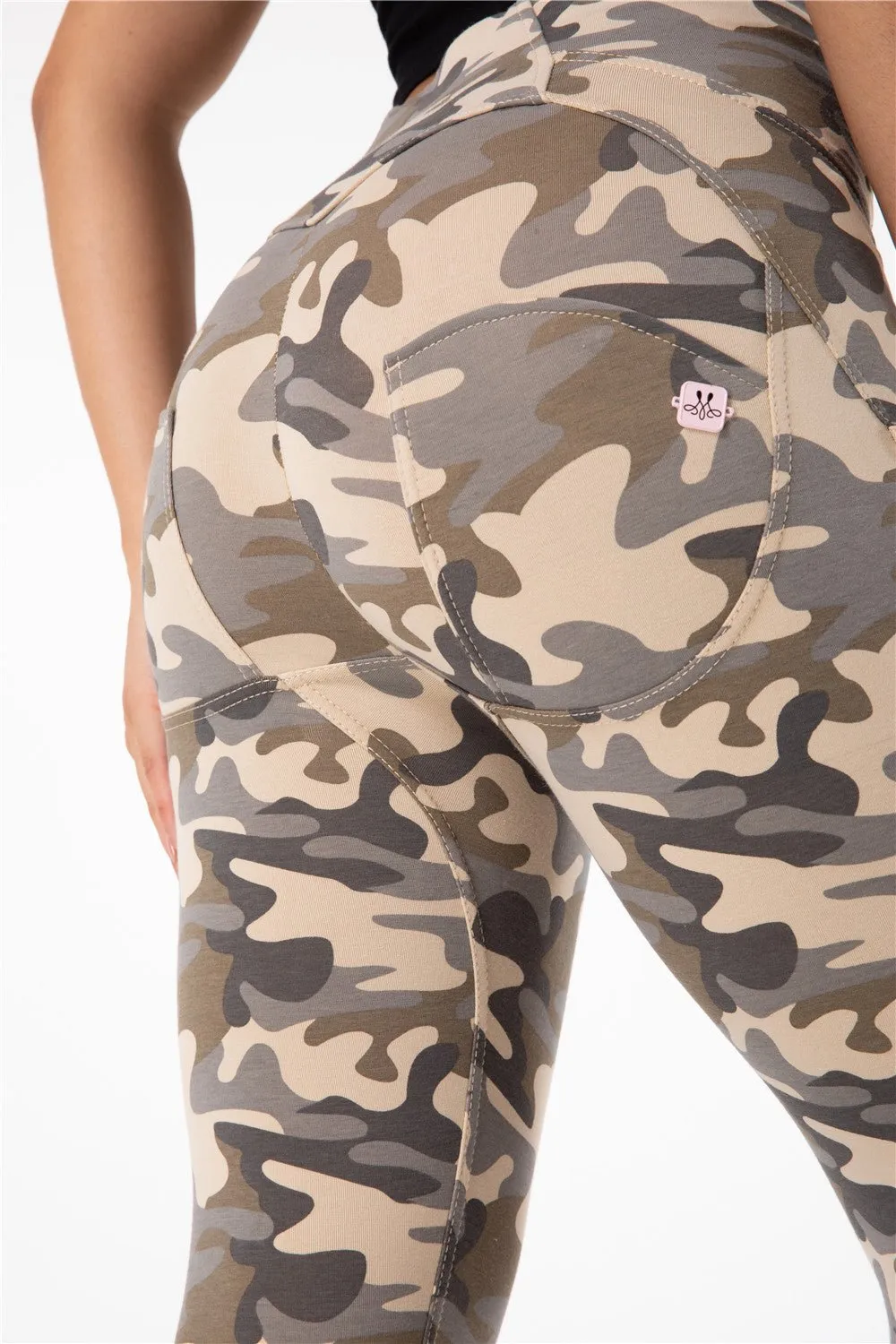 Melody Shaping Pants High Waist Sand Camo