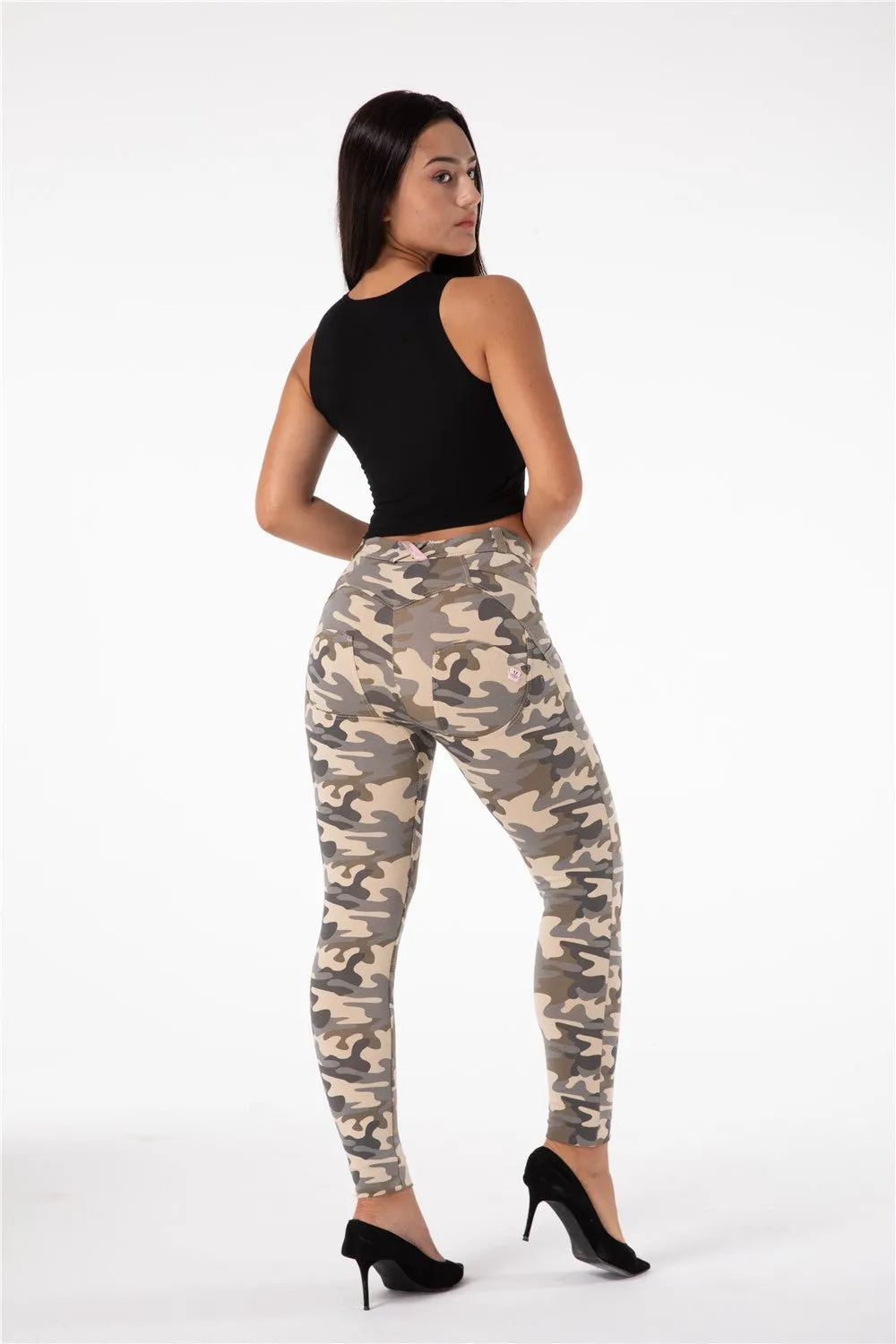 Melody Shaping Pants High Waist Sand Camo