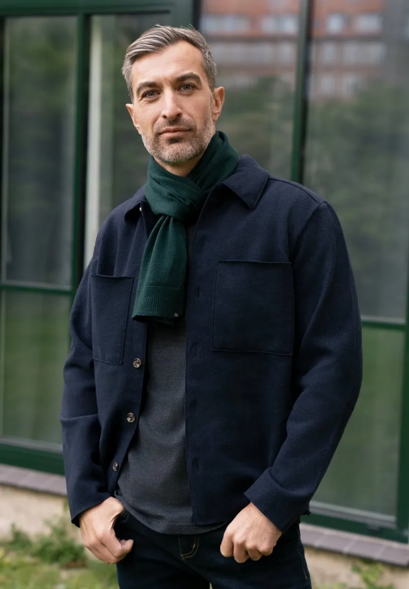 MERINO WOOL SCARF FOR MEN AND WOMEN