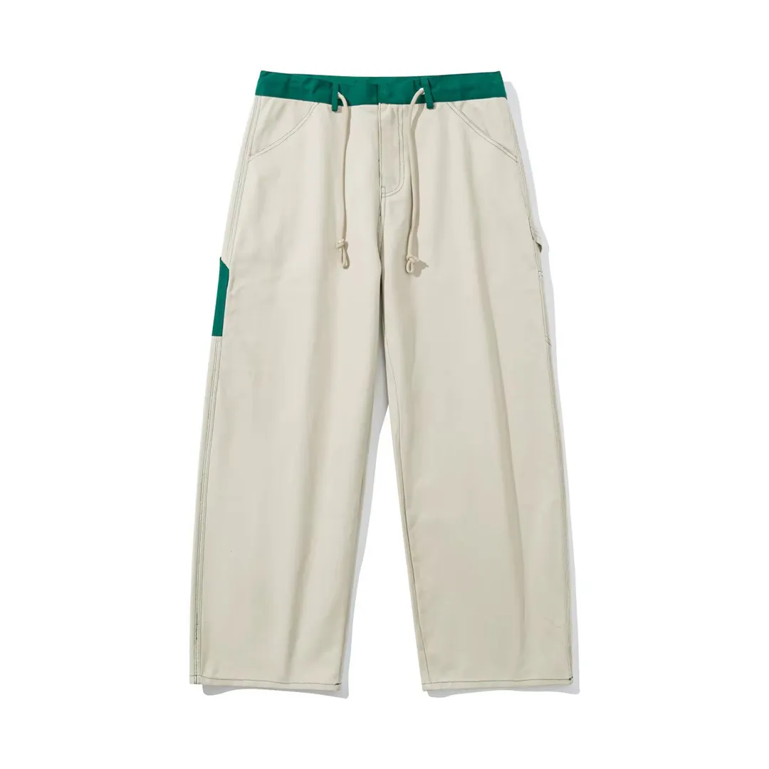 Mint Canvas Cargo Trouser