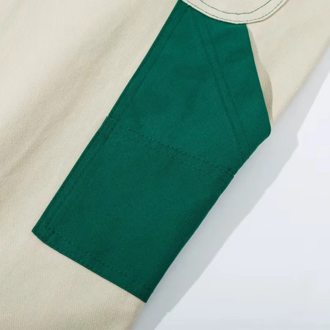 Mint Canvas Cargo Trouser