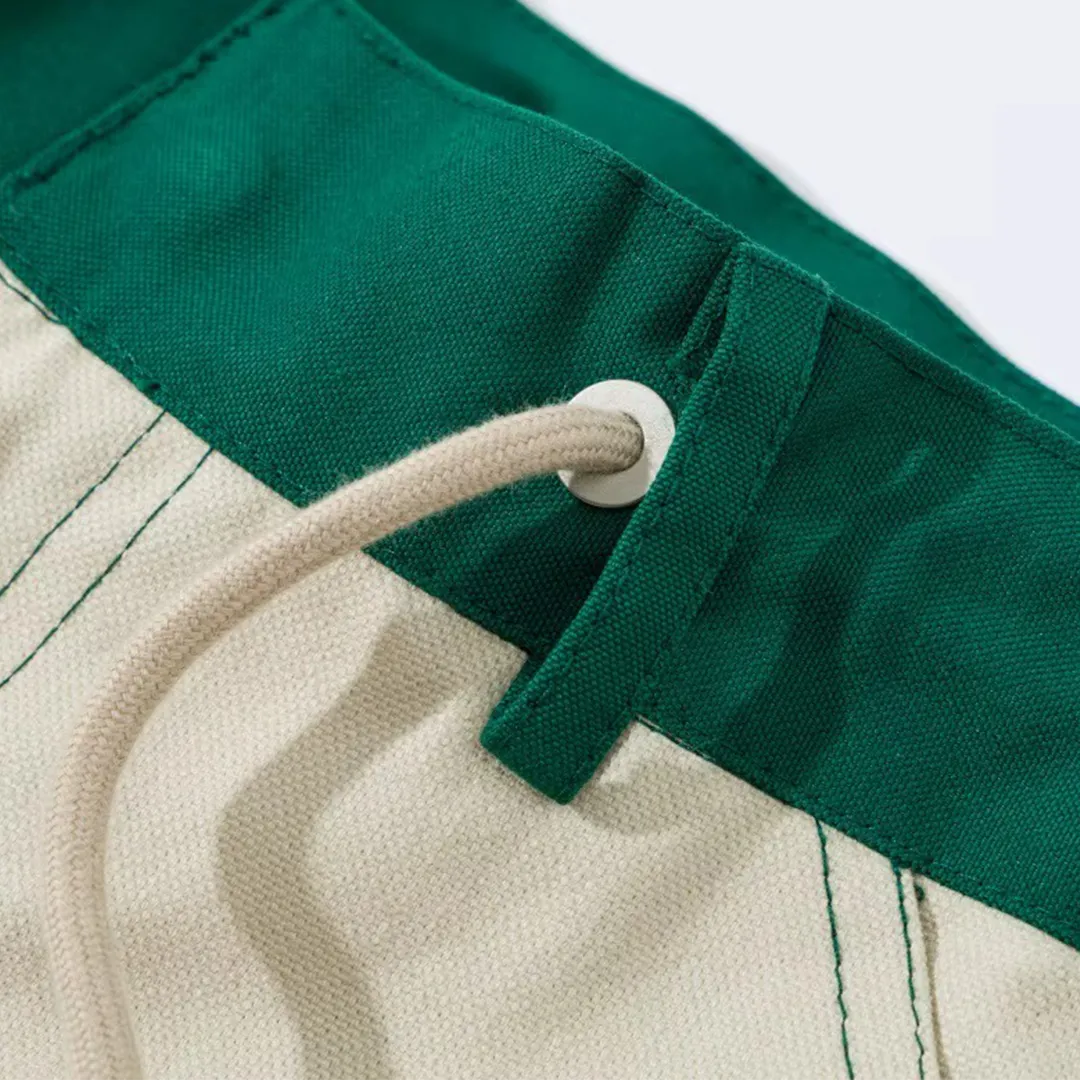 Mint Canvas Cargo Trouser