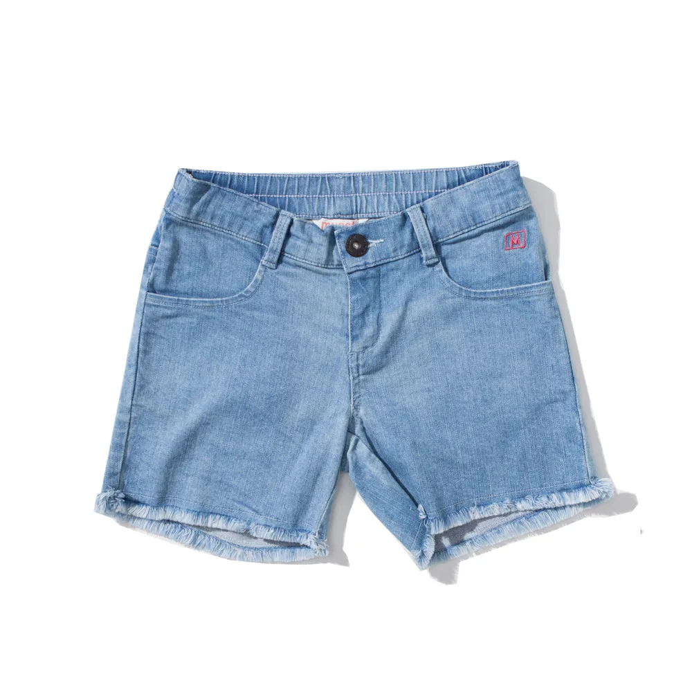 missie munster tiki denim short