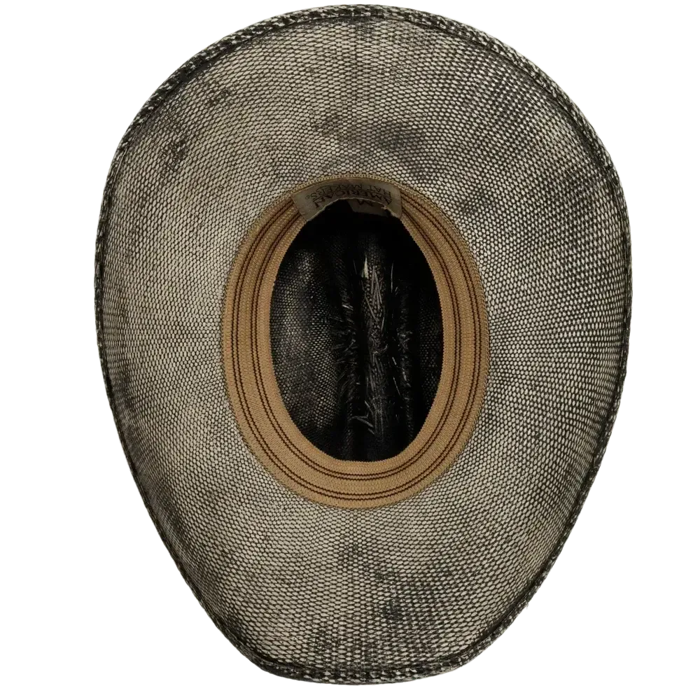 Moonwalk | Mens Bangora Straw Cowboy Hat