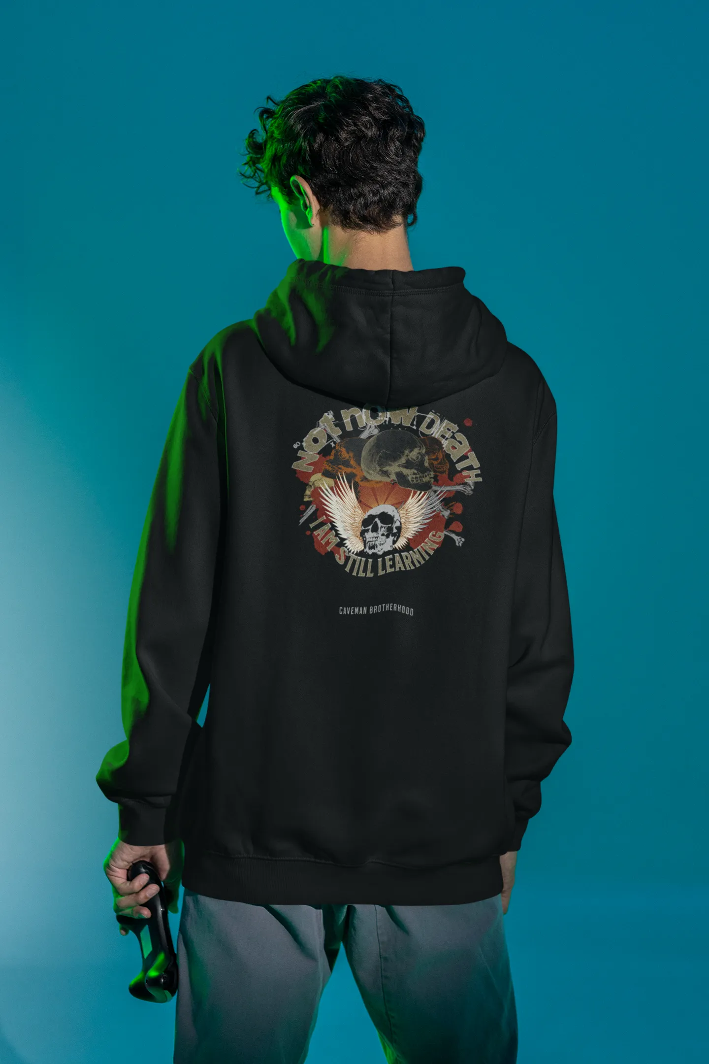 Mortem Expectare Potest Premium Hoodie