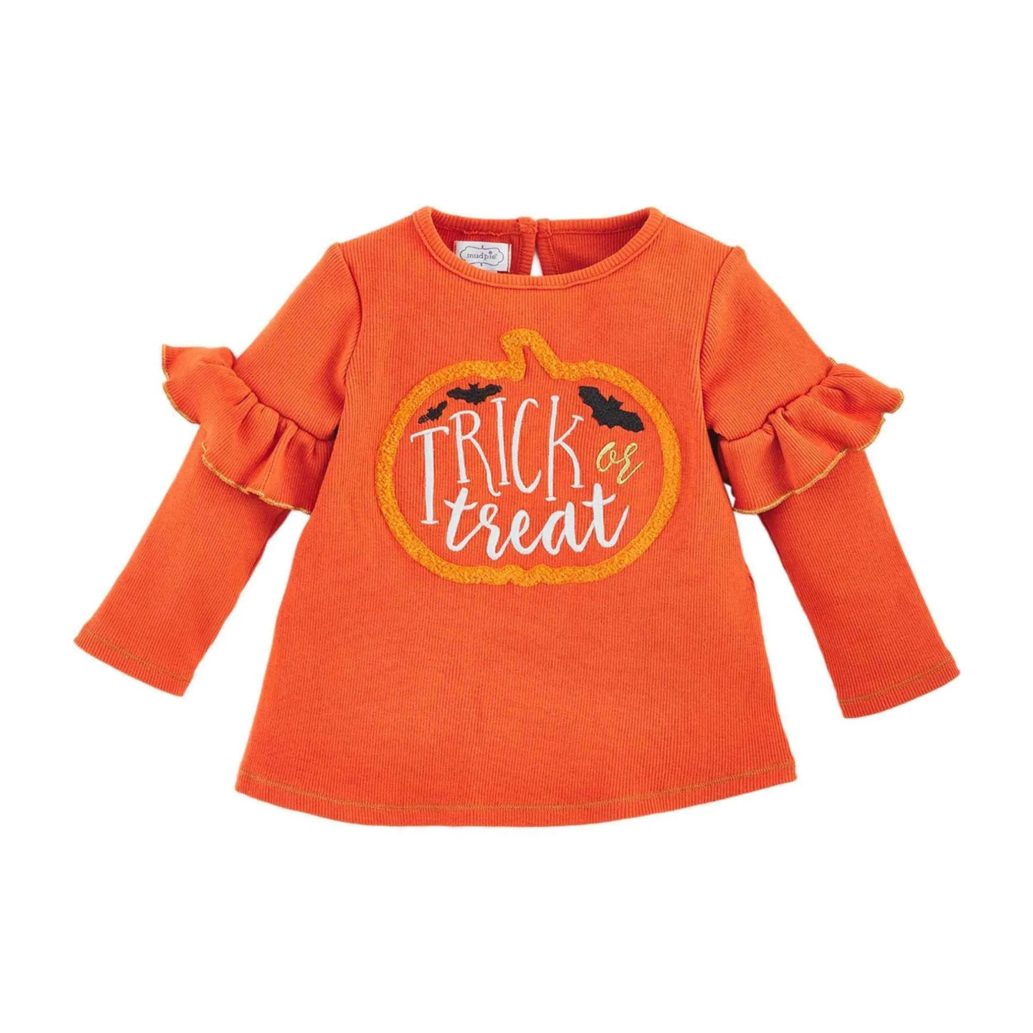 Mudpie Orange Halloween Tunic