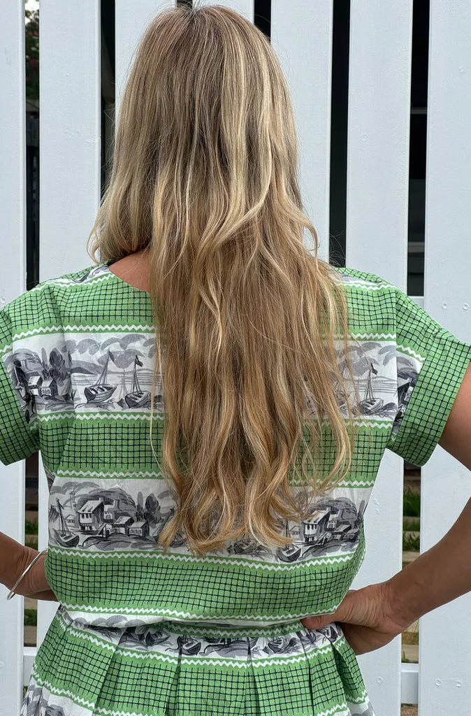 Muse South Sea Top in Cotton Print
