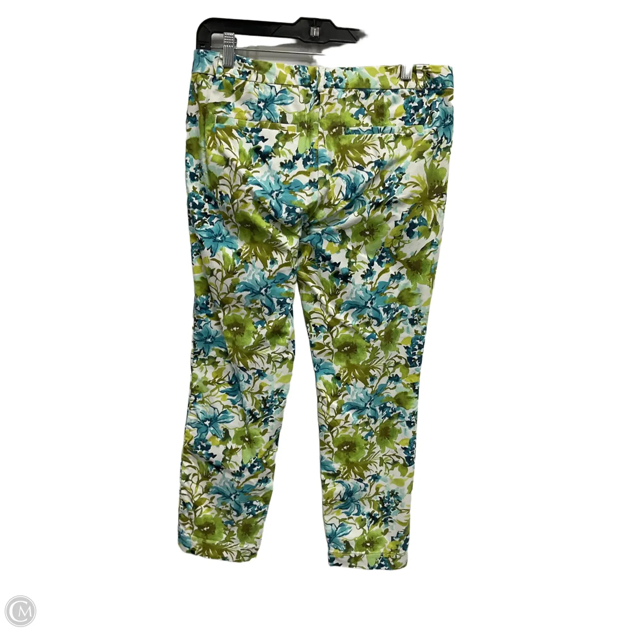 Pants Chinos & Khakis By Loft In Floral Print, Size: 6