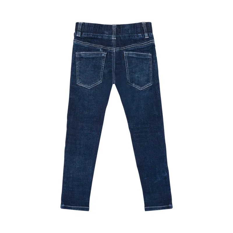 Paper wings jeggings - indigo