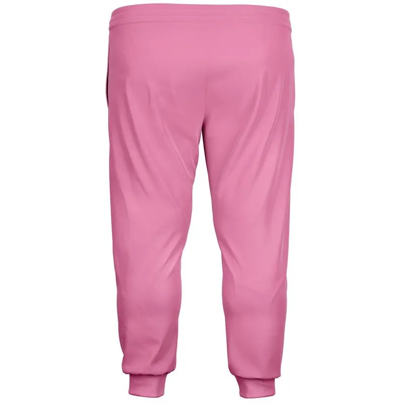 Pastel Magenta Joggers | Unisex | with PLUS sizes | Bright Pastel Magenta | C0M60Y0K0