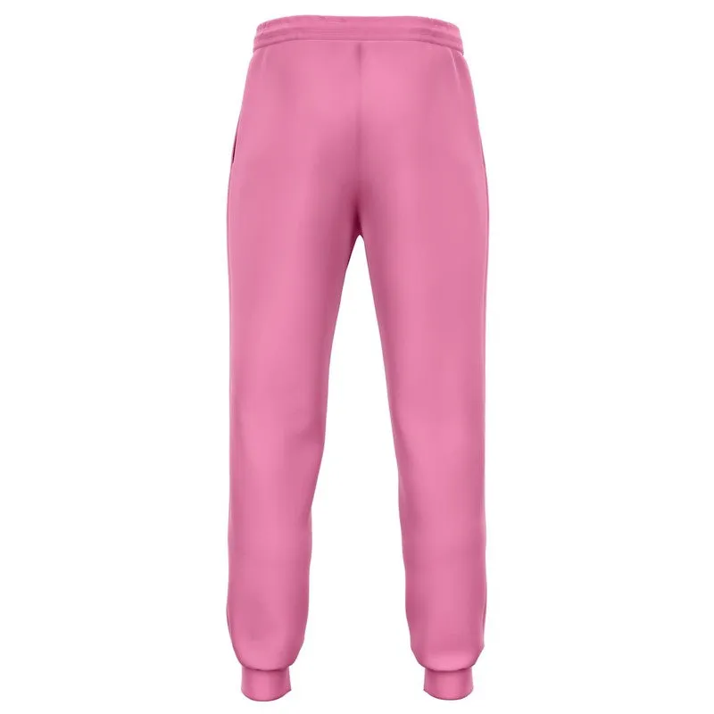 Pastel Magenta Joggers | Unisex | with PLUS sizes | Bright Pastel Magenta | C0M60Y0K0
