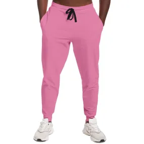 Pastel Magenta Joggers | Unisex | with PLUS sizes | Bright Pastel Magenta | C0M60Y0K0