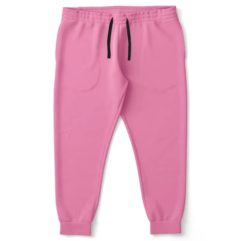 Pastel Magenta Joggers | Unisex | with PLUS sizes | Bright Pastel Magenta | C0M60Y0K0