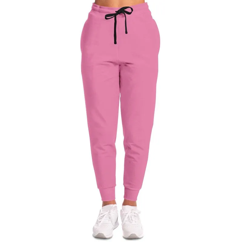 Pastel Magenta Joggers | Unisex | with PLUS sizes | Bright Pastel Magenta | C0M60Y0K0